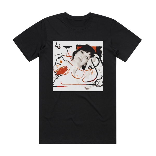 Maurane Quand Lhumain Danse Album Cover T-Shirt Black