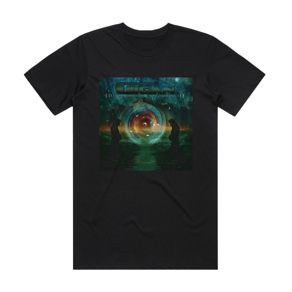 Gigan Quasi Hallucinogenic Sonic Landscapes Album Cover T-Shirt Black