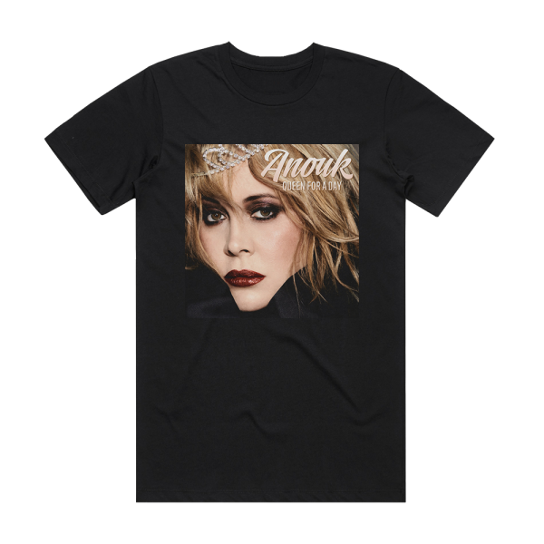 Anouk Queen For A Day Album Cover T-Shirt Black