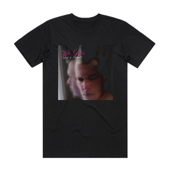 John Grant Queen Of Denmark Album Cover T-Shirt Black