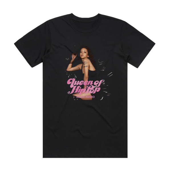 Namie Amuro Queen Of Hip Pop Album Cover T-Shirt Black