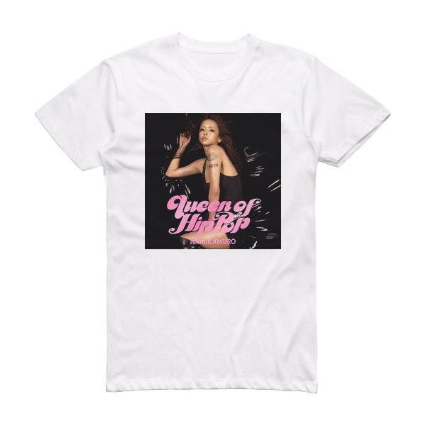 Namie Amuro Queen Of Hip Pop Album Cover T-Shirt White