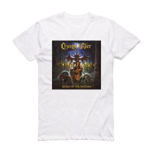 Crystal Viper Queen Of The Witches Album Cover T-Shirt White