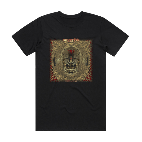 Amorphis Queen Of Time Album Cover T-Shirt Black