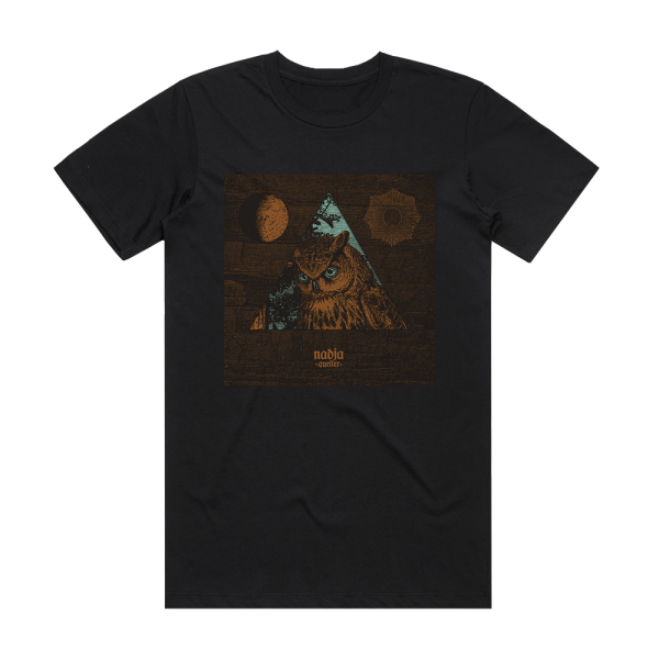 Nadja Queller Album Cover T-Shirt Black