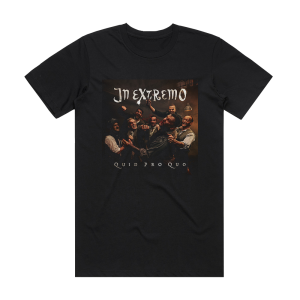In Extremo Quid Pro Quo Album Cover T-Shirt Black