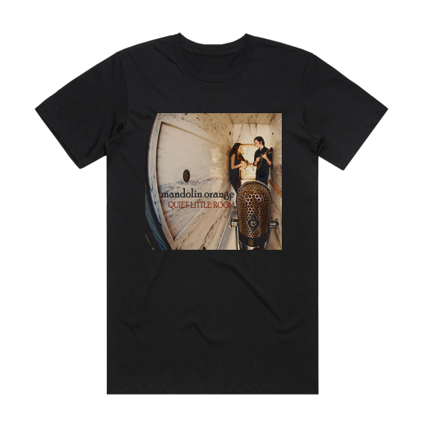 Mandolin Orange Quiet Little Room Album Cover T-Shirt Black