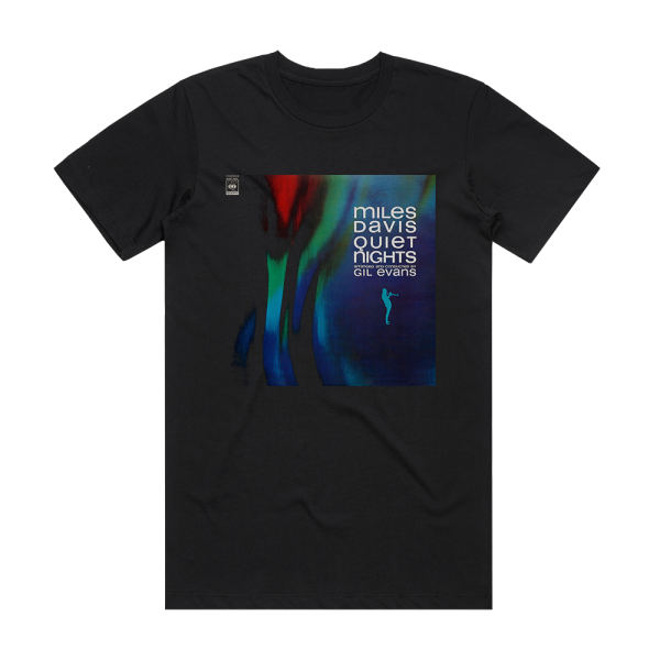 Miles Davis Quiet Nights Album Cover T-Shirt Black