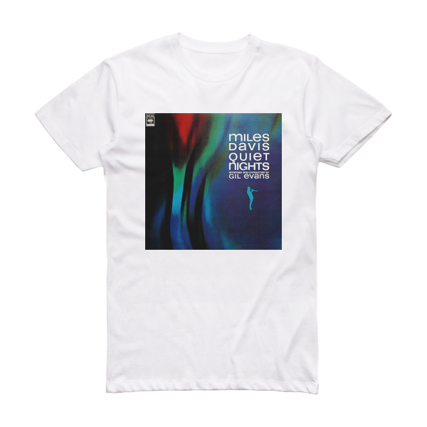 Miles Davis Quiet Nights Album Cover T-Shirt White