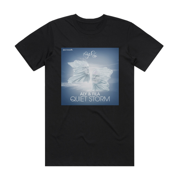 Aly and Fila Quiet Storm Album Cover T-Shirt Black