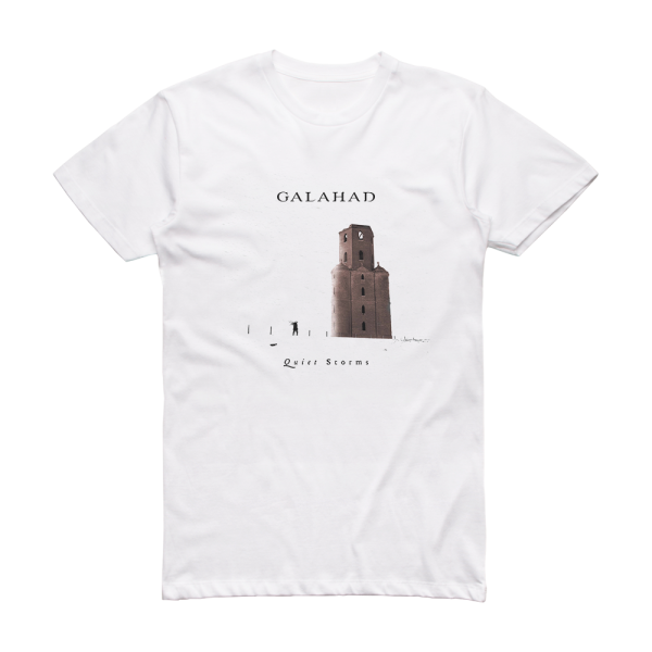 Galahad Quiet Storms Album Cover T-Shirt White