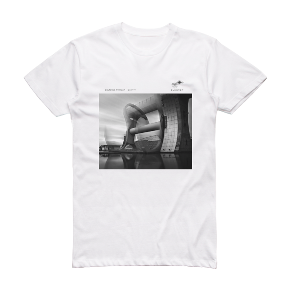 Gultskra Artikler Qwerty Album Cover T-Shirt White