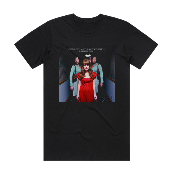 Jenny Lewis Rabbit Fur Coat Album Cover T-Shirt Black