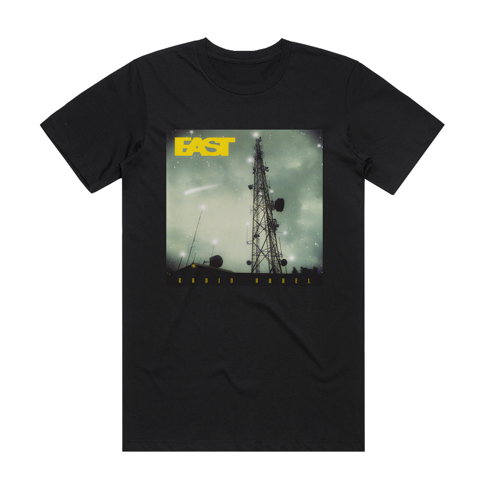 East Radio Babel Album Cover T-Shirt Black