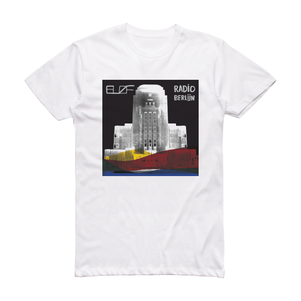 BLØF Radio Berlijn Album Cover T-Shirt White