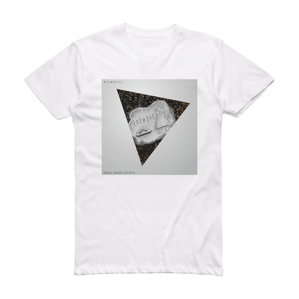 Etsuko Yakushimaru Radio Onsen Eutopia Album Cover T-Shirt White