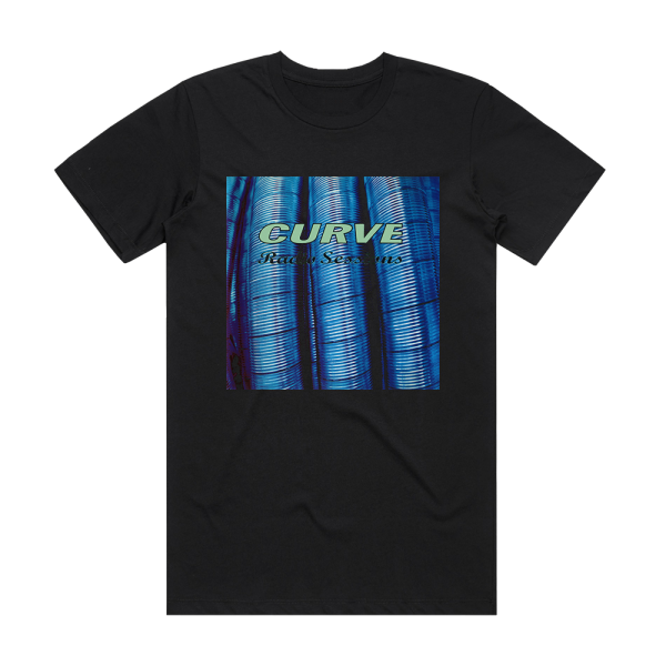 Curve Radio Sessions Album Cover T-Shirt Black