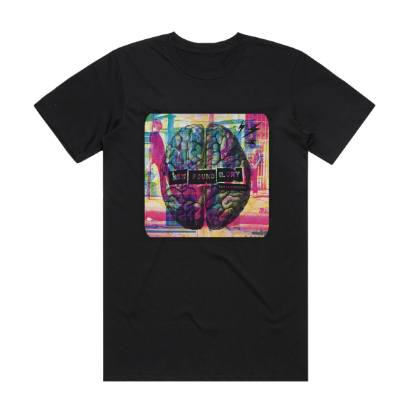 New Found Glory Radiosurgery Album Cover T-Shirt Black