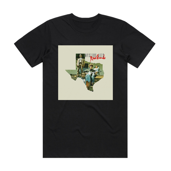 Mystery Jets Radlands Album Cover T-Shirt Black