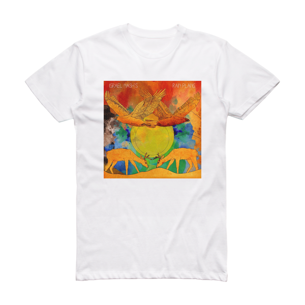 Israel Nash Rain Plans Album Cover T-Shirt White