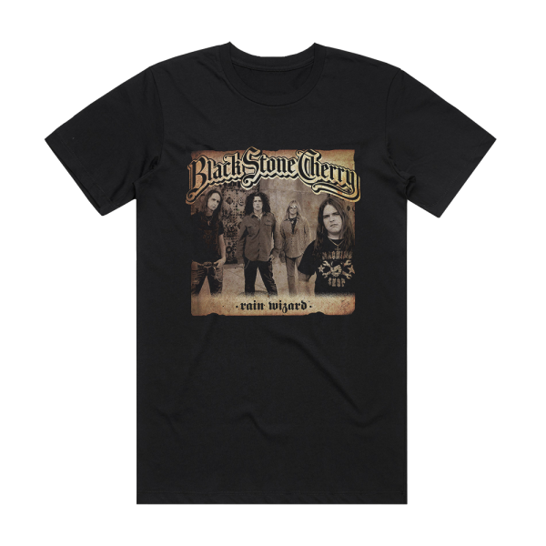 Black Stone Cherry Rain Wizard Album Cover T-Shirt Black