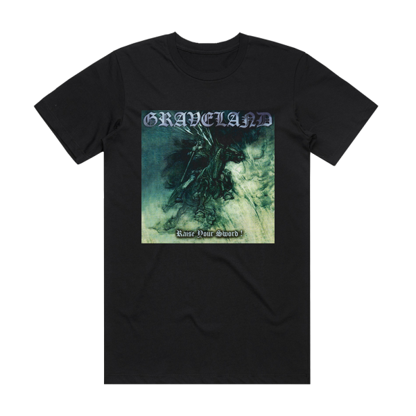 Graveland Raise Your Sword Album Cover T-Shirt Black