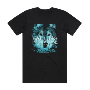 Falling In Reverse Raised By Wolves Album Cover T-Shirt Black
