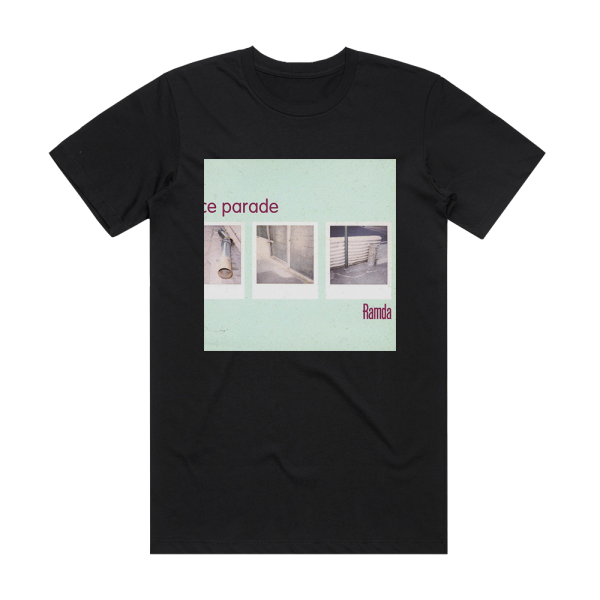 Mice Parade Ramda Album Cover T-Shirt Black