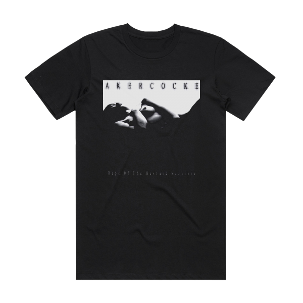 Akercocke Rape Of The Bastard Nazarene Album Cover T-Shirt Black