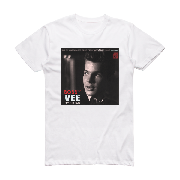 Bobby Vee Rarities Album Cover T-Shirt White