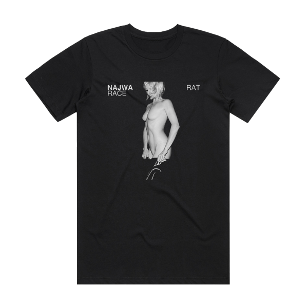 Najwa Rat Race Album Cover T-Shirt Black