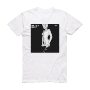 Najwa Rat Race Album Cover T-Shirt White