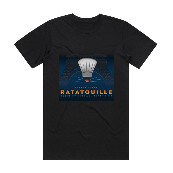 Michael Giacchino Ratatouille Album Cover T-Shirt Black