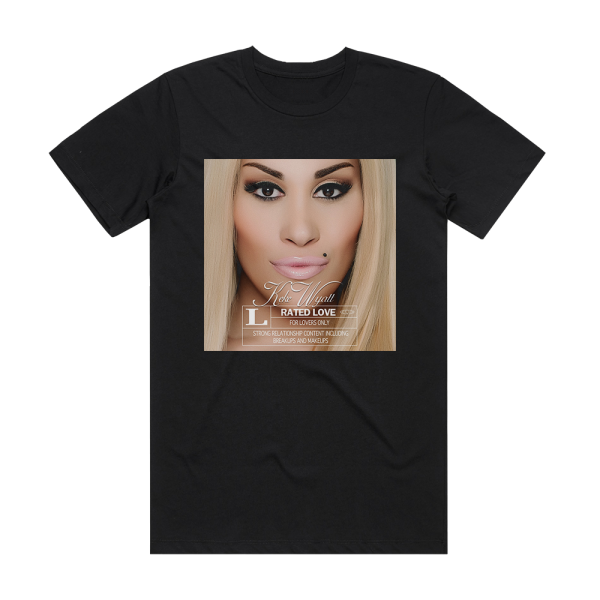 Keke Wyatt Rated Love Album Cover T-Shirt Black