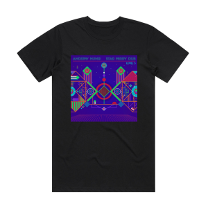 Andrew Hung Rave Cave 2 Album Cover T-Shirt Black