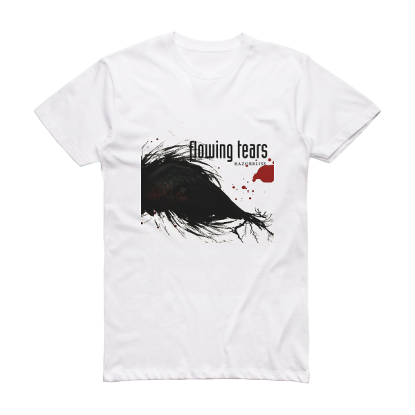 Flowing Tears Razorbliss Album Cover T-Shirt White