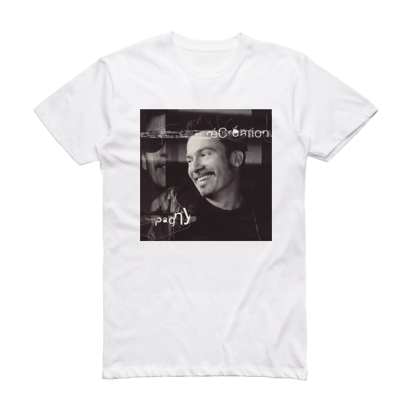Florent Pagny Rcration Album Cover T-Shirt White