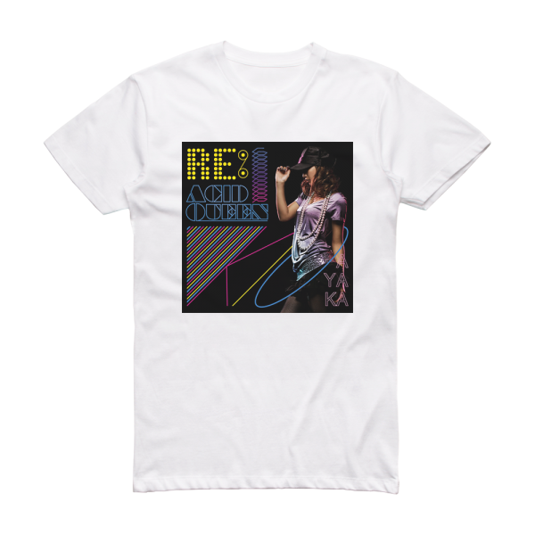 Ayaka Ikio Re Acid Queen Album Cover T-Shirt White