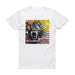 Kaotiko Reacciona Album Cover T-Shirt White