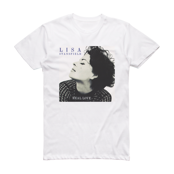 Lisa Stansfield Real Love 2 Album Cover T-Shirt White