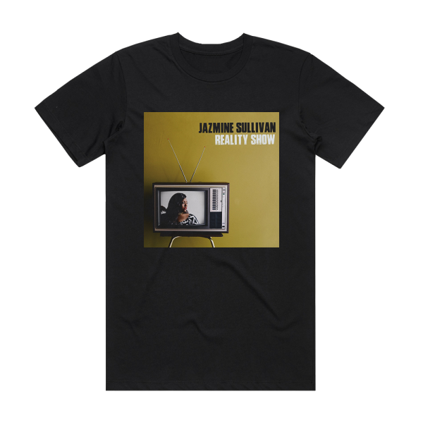 Jazmine Sullivan Reality Show Album Cover T-Shirt Black