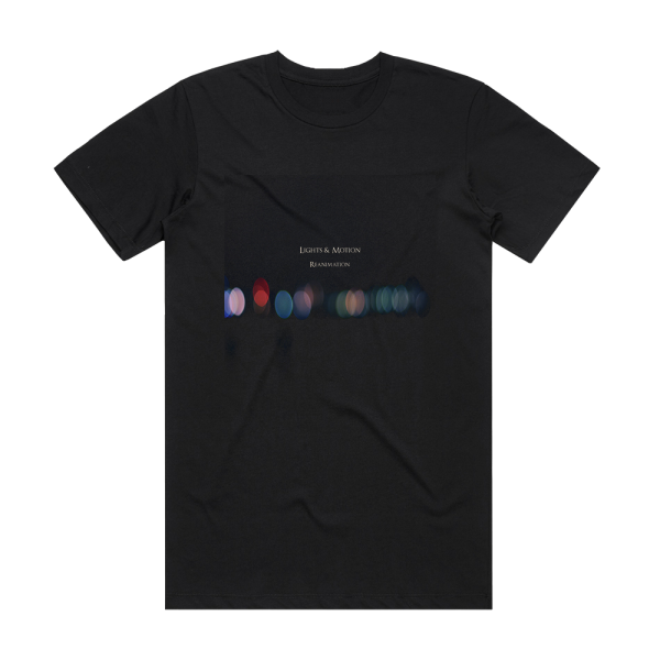 Lights and Motion Reanimation Album Cover T-Shirt Black