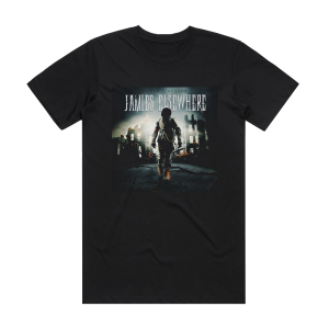 Jamies Elsewhere Rebel Revive Album Cover T-Shirt Black