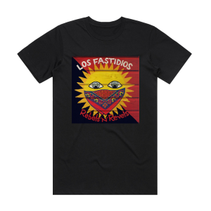 Los Fastidios Rebelsnrevels Album Cover T-Shirt Black