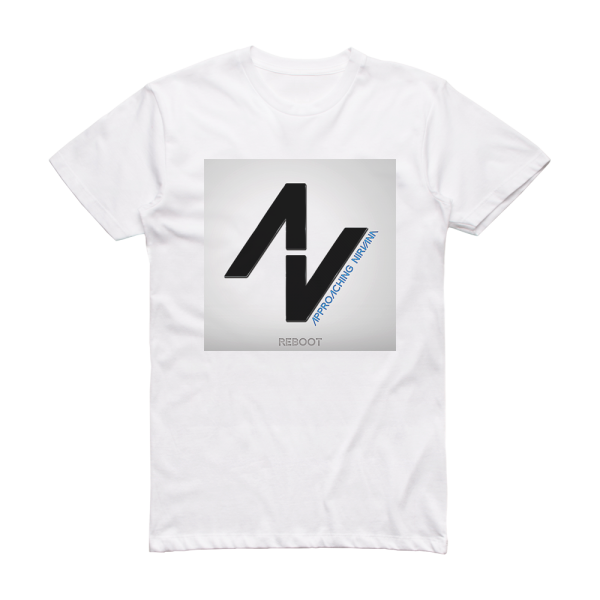 Approaching Nirvana Reboot Album Cover T-Shirt White