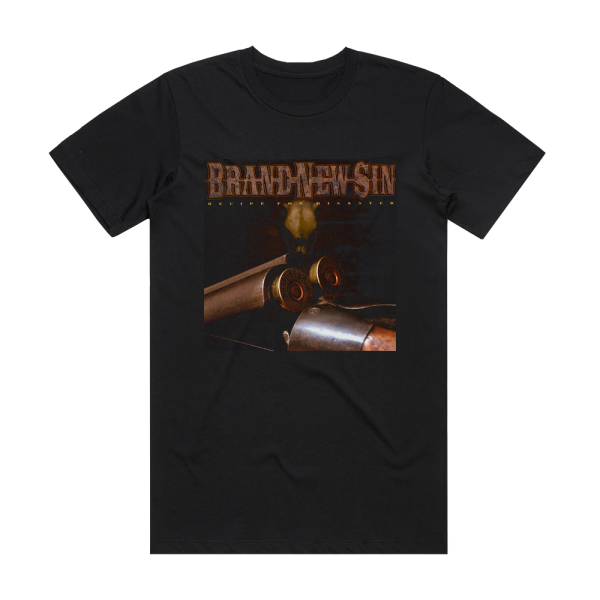 Brand New Sin Recipe For Disaster Album Cover T-Shirt Black