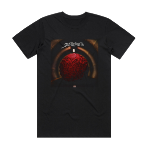 Guillemots Red Album Cover T-Shirt Black
