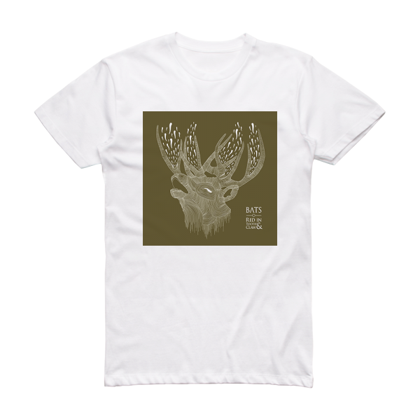 BATS Red In Tooth Claw Album Cover T-Shirt White