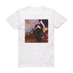 Hot Leg Red Light Fever Album Cover T-Shirt White