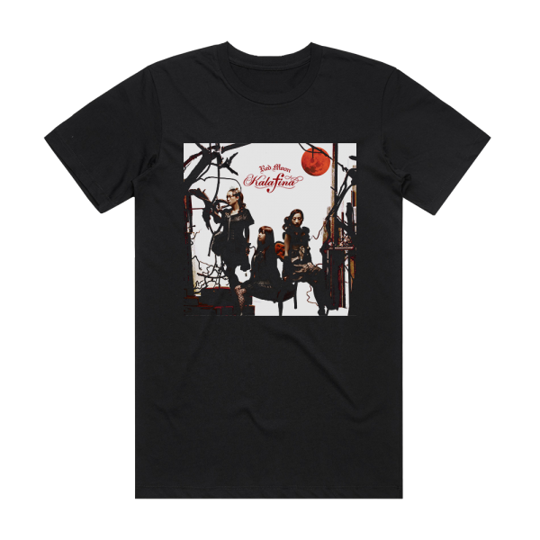 Kalafina Red Moon Album Cover T-Shirt Black